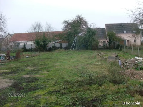 Terrain 885 m² Thennes