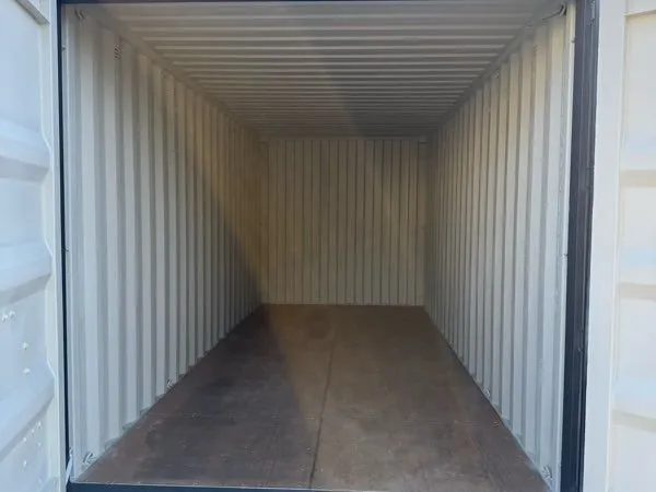 Location container de stockage 33,2 m³ — sur place uniquement