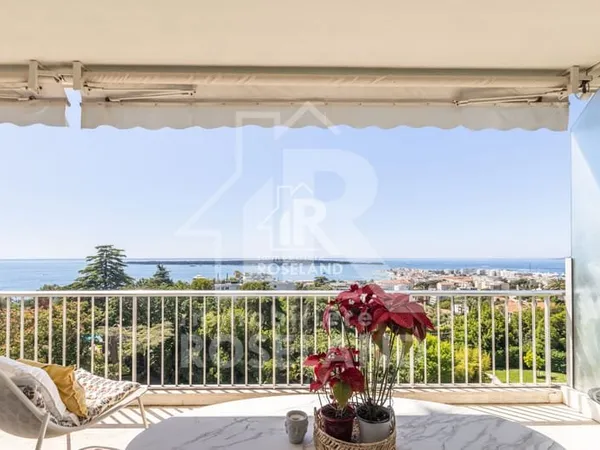CANNES - CHAMPFLEURI - F3 - MEUBLE - TERRASSE - BALCON - PIS