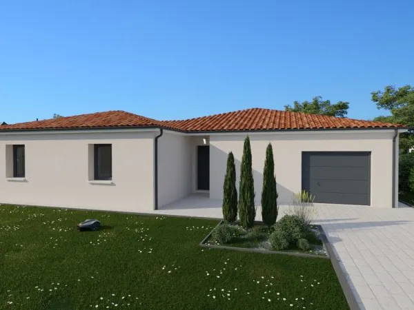 Terrain + maison 118 m²