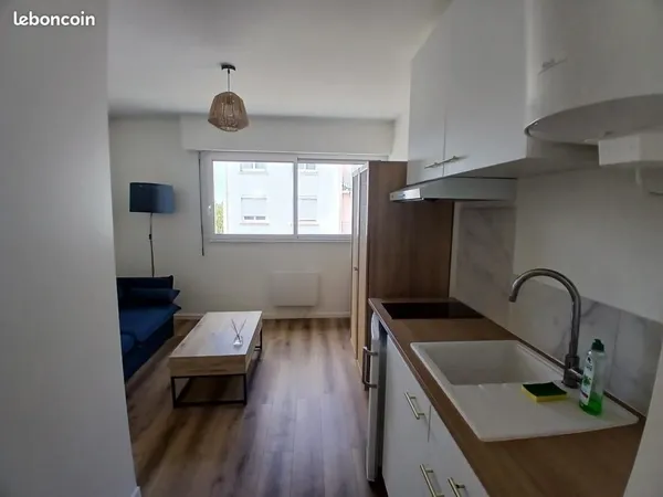 Studio 2 pièces 16 m²