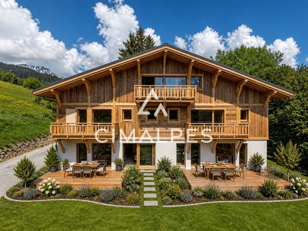 Appartement 4 chambres neuf - Face au mont Blanc - Heavenly