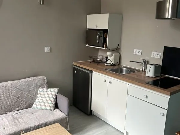 F1 bis meublé 21 m²