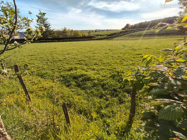 Terrain constructible de 1697 m² GUEUGNON, Mercully chemin du Chenolot