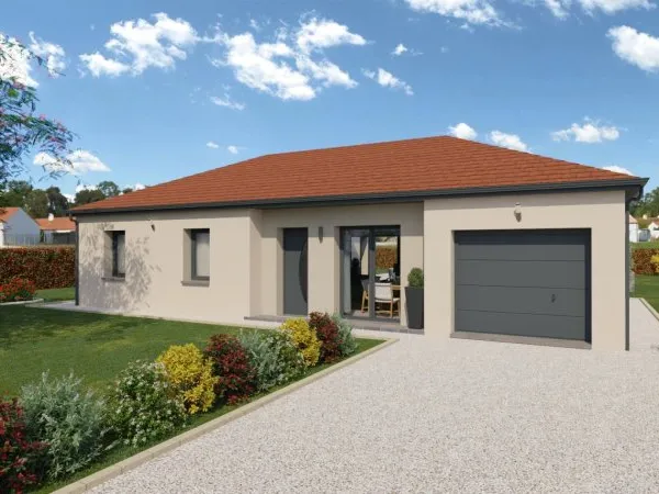 Terrain + maison 100 m²