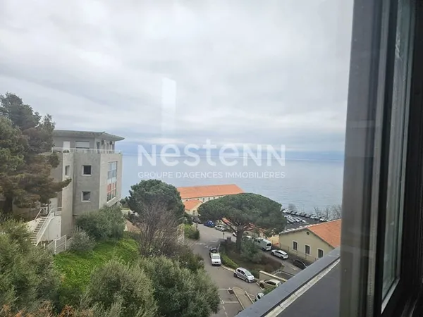 Appartement T4 Bastia Dernier étage avec vue mer