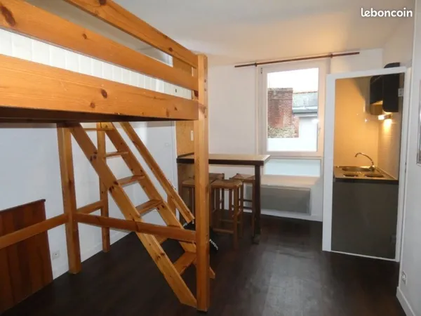 Studio 19m2 meublé 10min gare Rennes