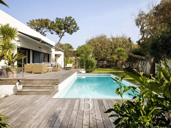 Anglet Chiberta, Très Belle Maison Contemporaine Avec Piscine