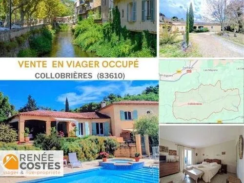 Viager occupé - F78-H79 ans - COLLOBRIERES (83610)