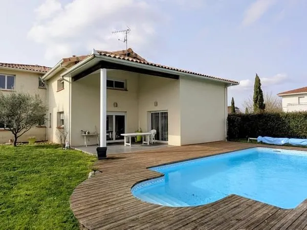 EXCLUSIVITÉ - TOULOUSE - La Ramée - SUPERBE MAISON FAMILIALE AVEC PISCINE
