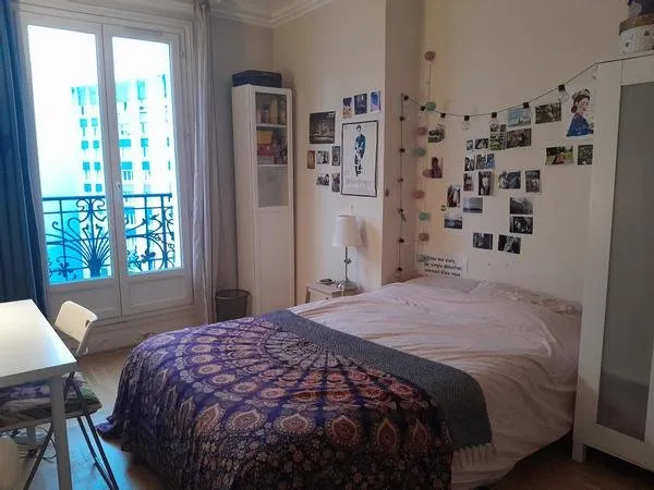 Propose colocation appartement 67m² métro Olympiades
