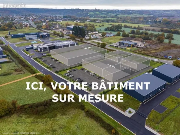 Local industriel 500 m²
