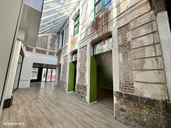 LOCAL COMMERCIAL 132 m² AIRE SUR LA LYS