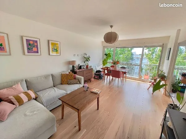 Appartement lumineux et calme 4 pièces 78m2