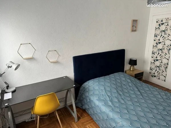 Colocation meublée Angers 1 chambre Disponible immédiatement