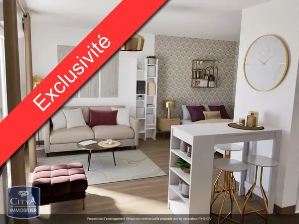 Appartement 1 pièce 37 m²
