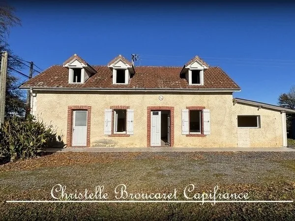 Maison à vendre 3 pièces LALONGUE (64)