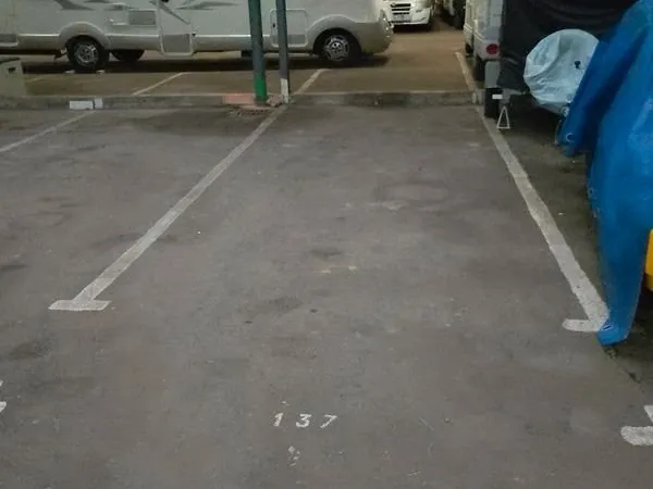 Place parking camping car