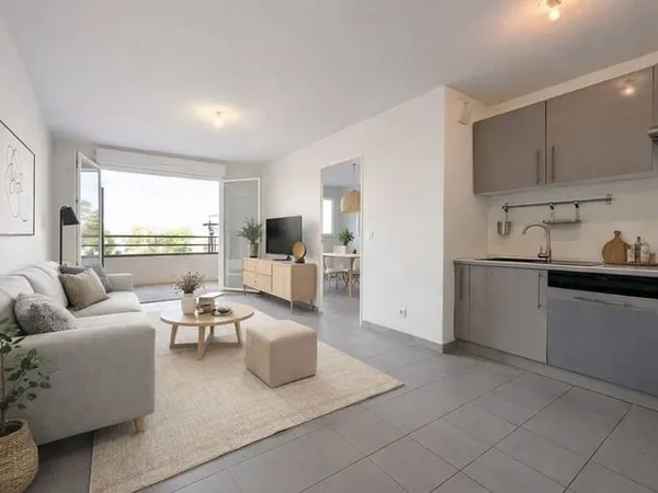 Appartement 2 pièces 39 m²