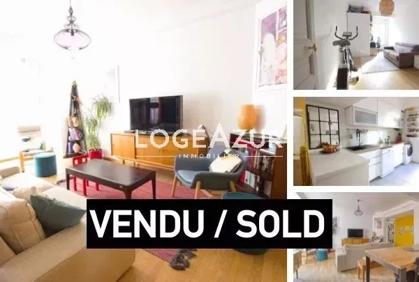 VENTE APPARTEMENT ANTIBES - 3 CHAMBRES - CENTRE VILLE