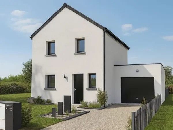 Projet de construction d'une maison 85 m² avec terrain à CHATEAUNEUF-D'ILLE-ET-VILAINE (35)