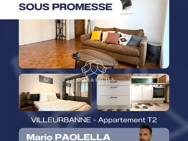 Exclusivité - VILLEURBANNE (Lyon 6 / Charpennes) - Appartement