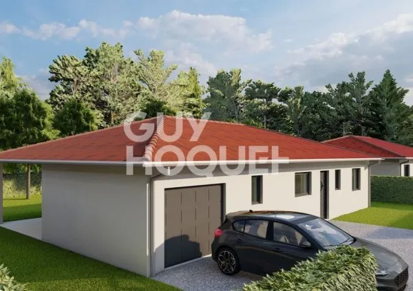 A VENDRE EN VEFA : Maison de plain-pied 105 m² avec garage et jardin