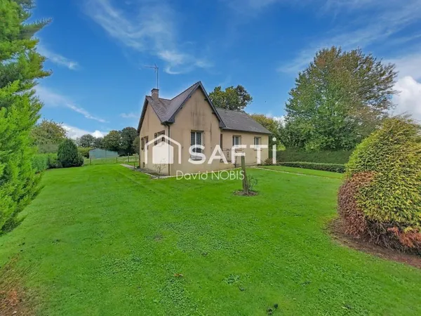Maison avec terrain et grange