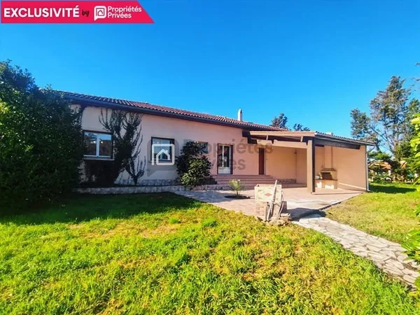Maison plain-pied 130 m² / Terrain 3 928 m² / Combles aménageables / Pinsaguel (31120)