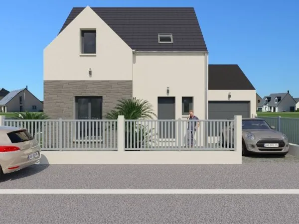 Terrain + maison 90 m²