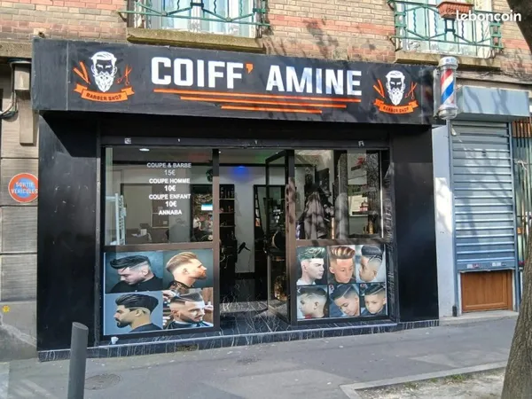 Salon barber a vendre