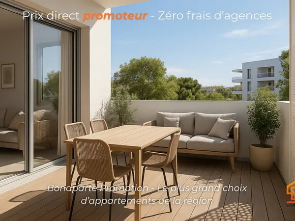 RARE APPARTEMENT DE 62M² AVEC TERRASSE DE 16M² PROCHE CENTRE VILLE