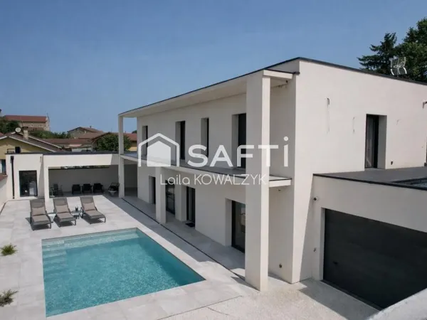 Maison d'architecte 2019 - DPE A - Prestations d'exception - 321 m² habitables - Piscine - Domotique