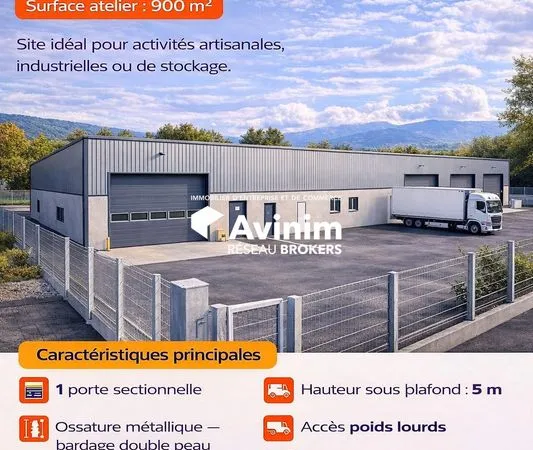 Local 1100 m² AIX-LES-BAINS