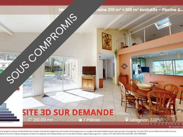 Maison de luxe 7 pièces 210 m²