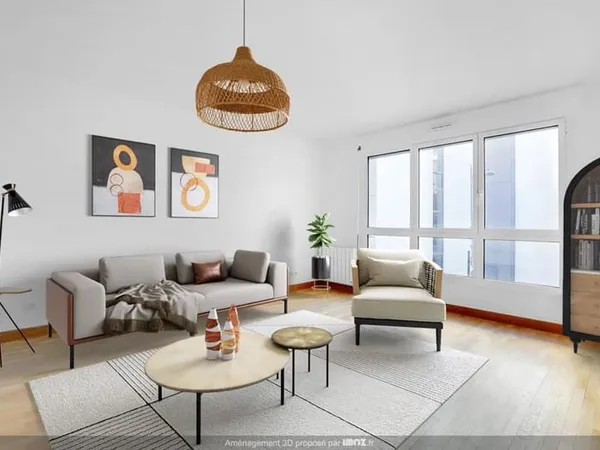 Appartement 2 pièces 44 m²
