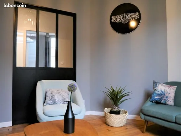 🏡 Grand appartement T5 meublé - 110 m² - Hyper-centre Tarbes