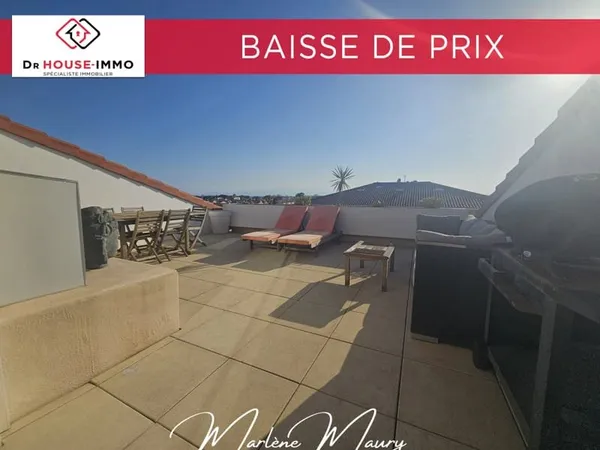 F4 Appartement Duplex avec terrasses