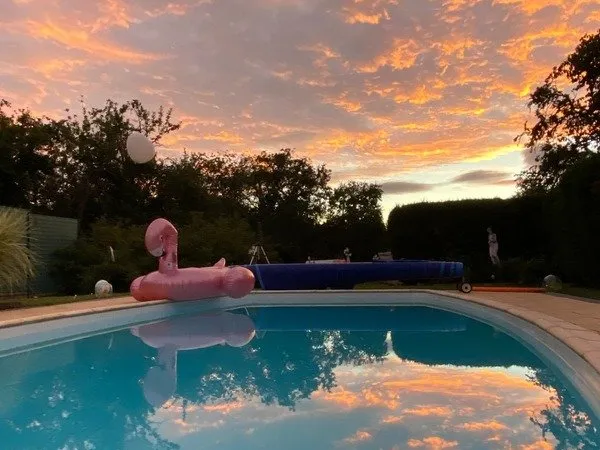 Propriété de charme avec dépendance de 189 m2, piscine et verger - Illfurth