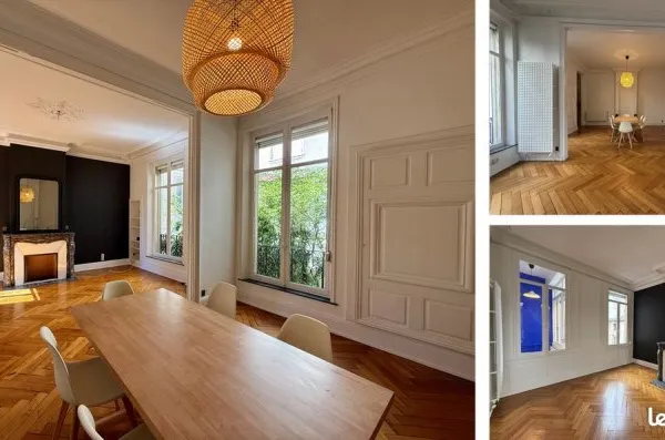 Triplex meublé 117m² | Maison de ville XVIIe | 3 min Place Stanislas | Parking | Cave | Calme absolu