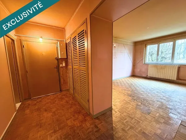 Appartement 3 pièces proche centre-ville à rénover