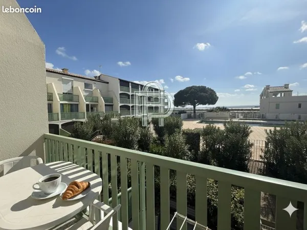 Studio 2 pièces 21 m²