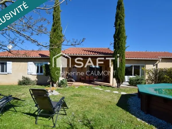 Très beau plain pied, 4 chambres, garage, cabanon