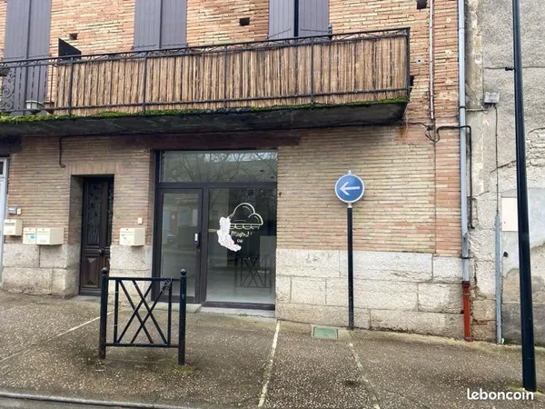 Local commercial 48m2 avec vitrine