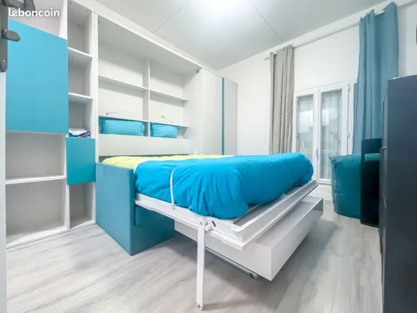 Studio 15m2 rue de la dhuis
