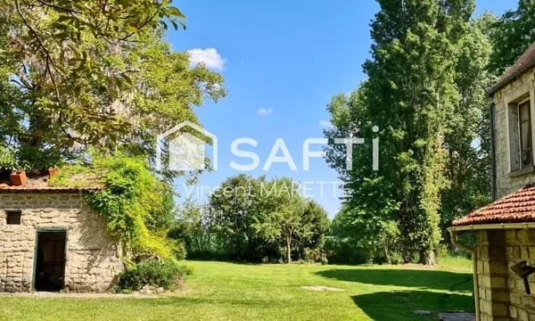 Propriété au bord de l'Oise