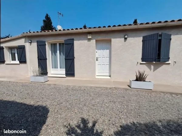 Maison plein pied prête à vivre...