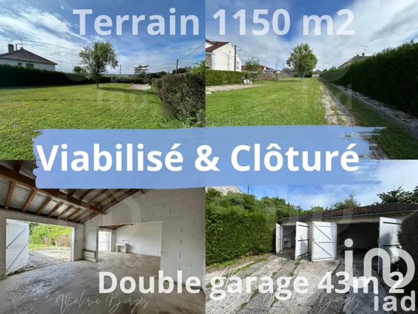 Terrain 1150 m²