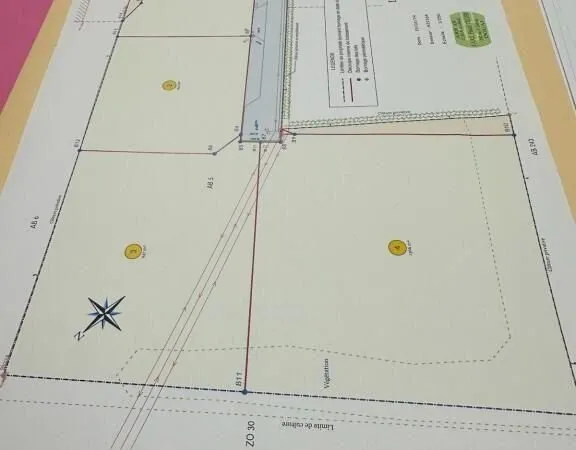 Terrain 240 m² Saint-Léger