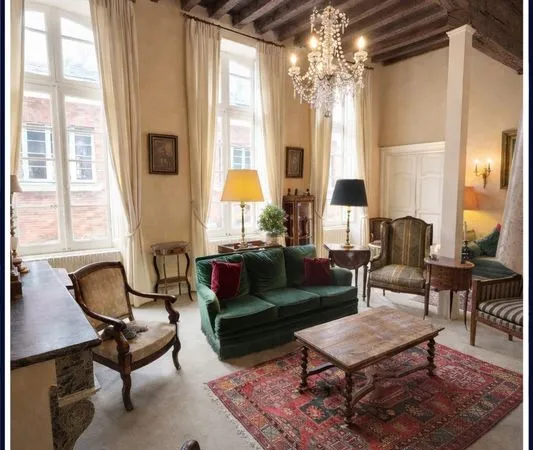 RARE - Toulouse centre historique - 125m2 - 4 m HSP - Immeuble XVIIIe